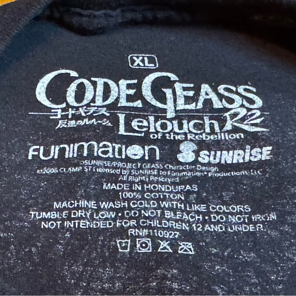 Code Geass Shirt - Picture 4 of 5